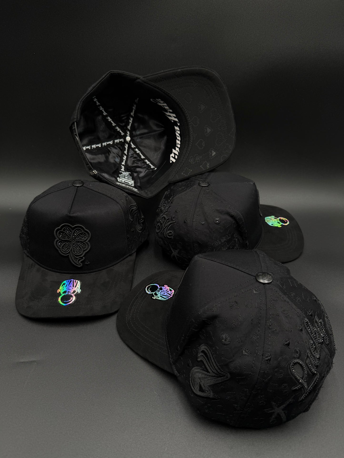 Gorra del trébol diamantes chava Hats